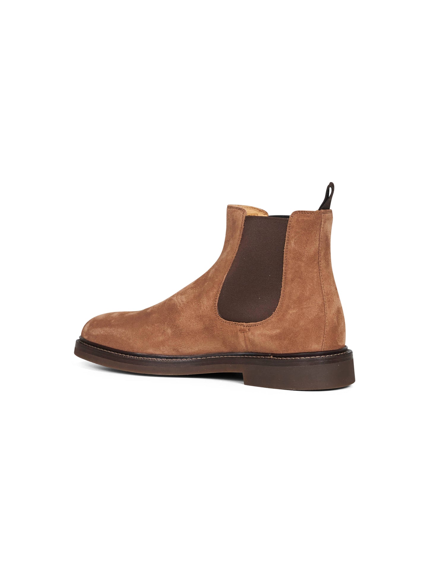 Camel suede Chelsea Boot ankle boots