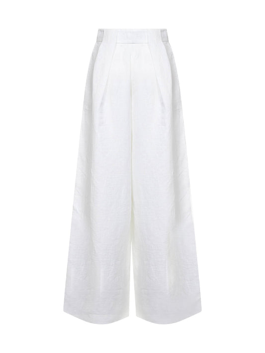 FTDLINENWHITEPANTS-WHITELINENPANTS BATAKOVIC
