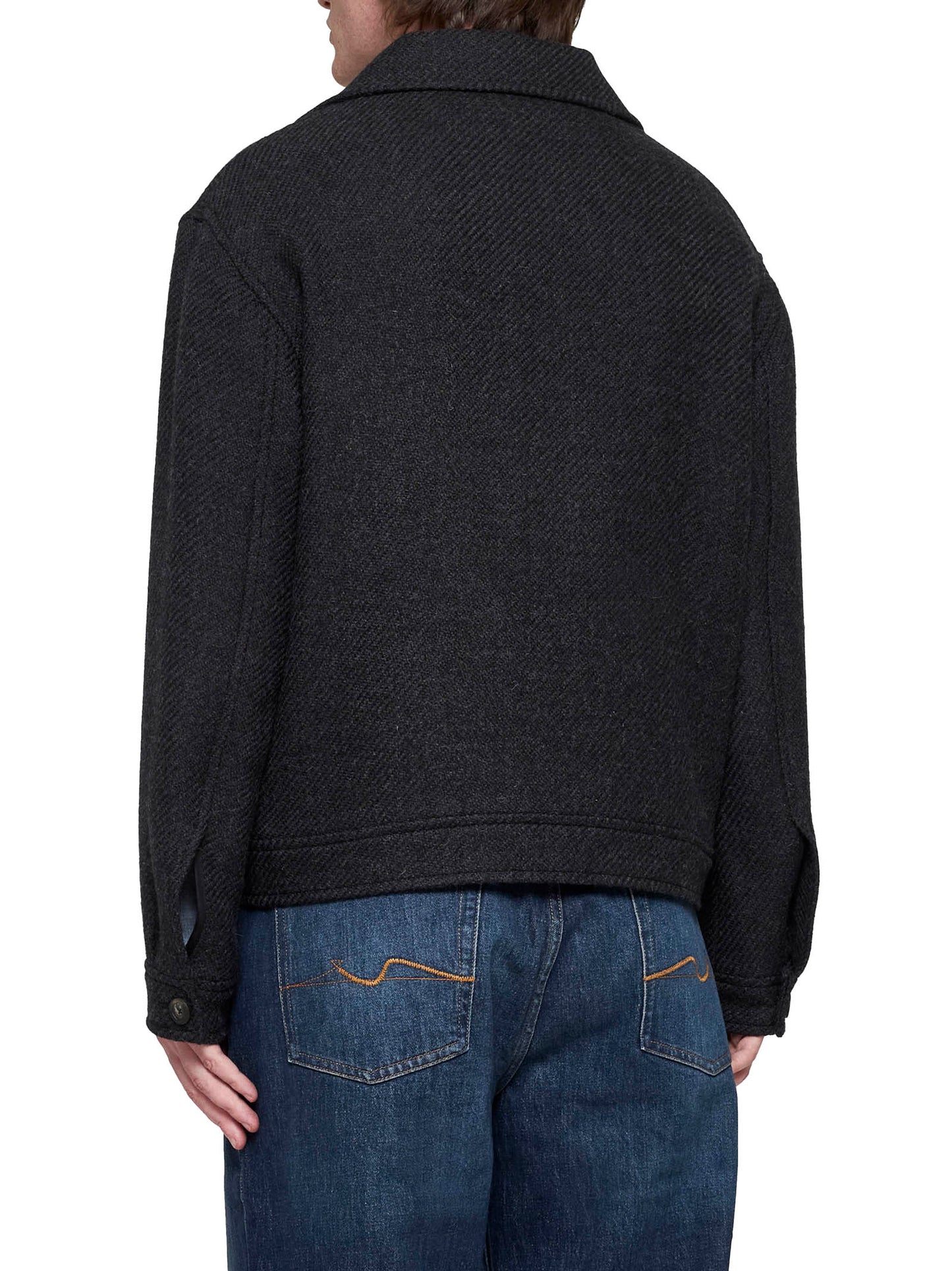 Wool short jacket