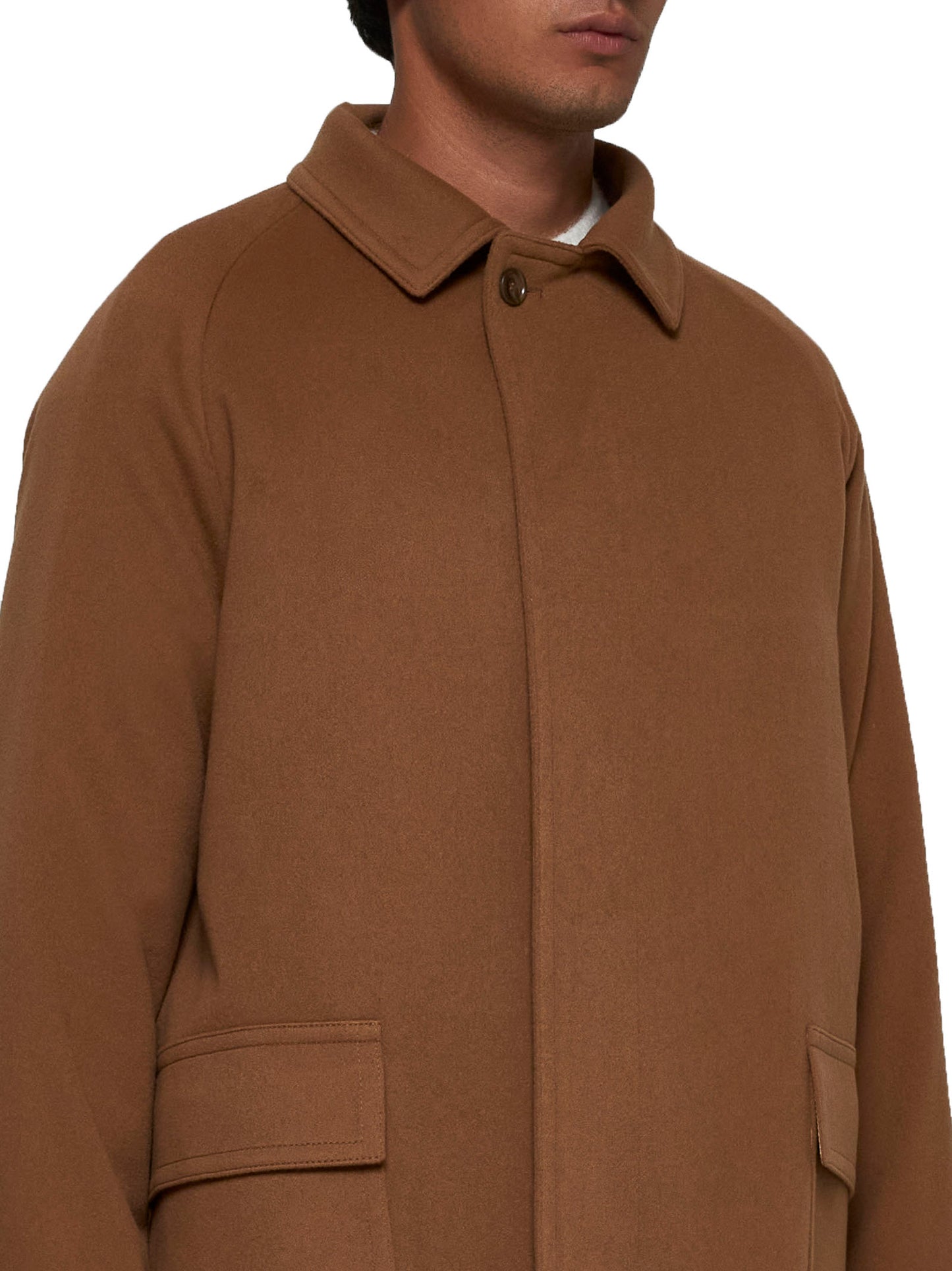 Loyd wool and cashmere coat
