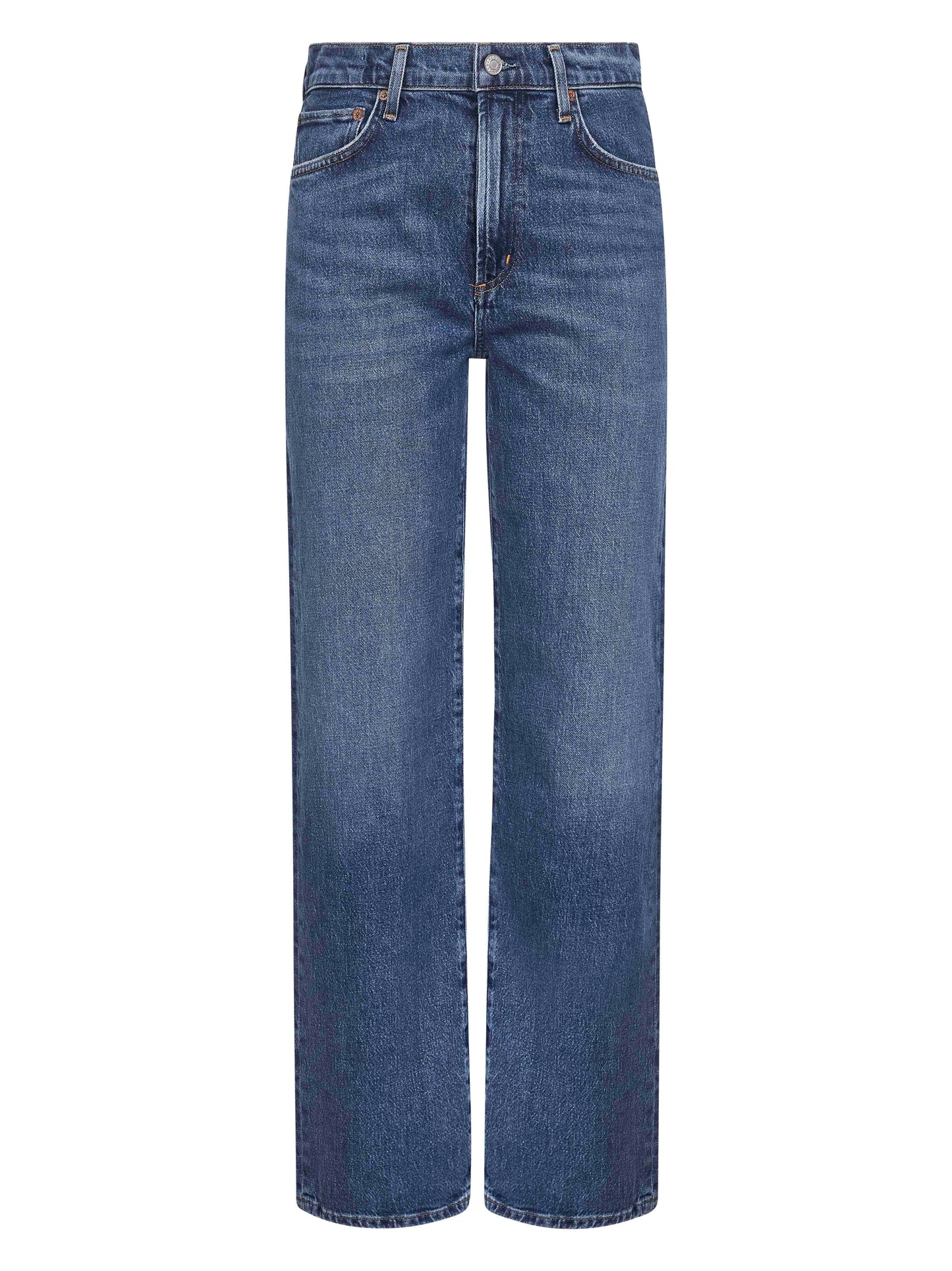 Blue denim Harper Straight jeans
