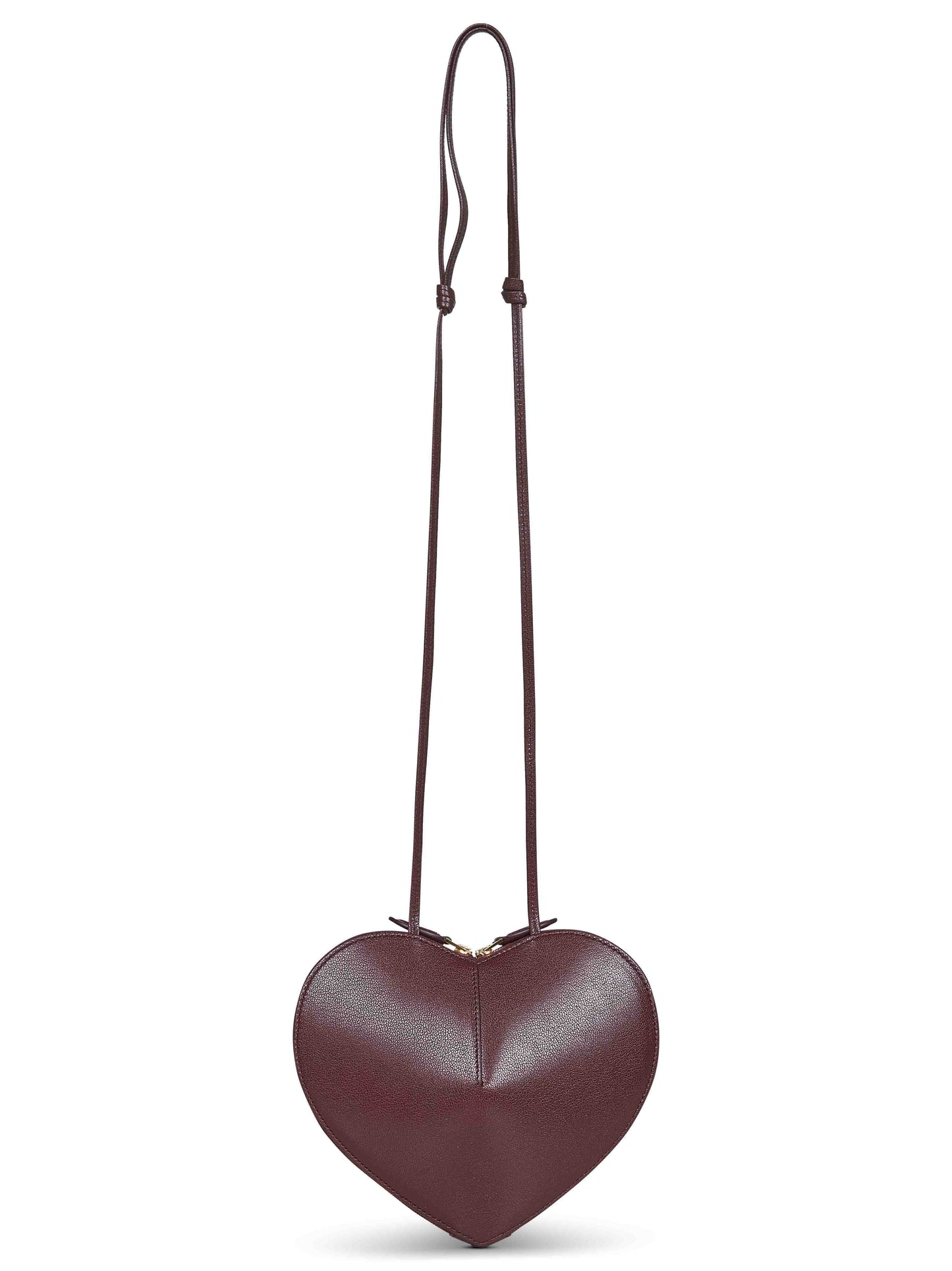 Burgundy Le Cœur crossbody bag