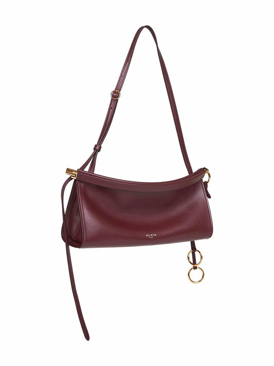 Rouge grenat Le Click East West small bag