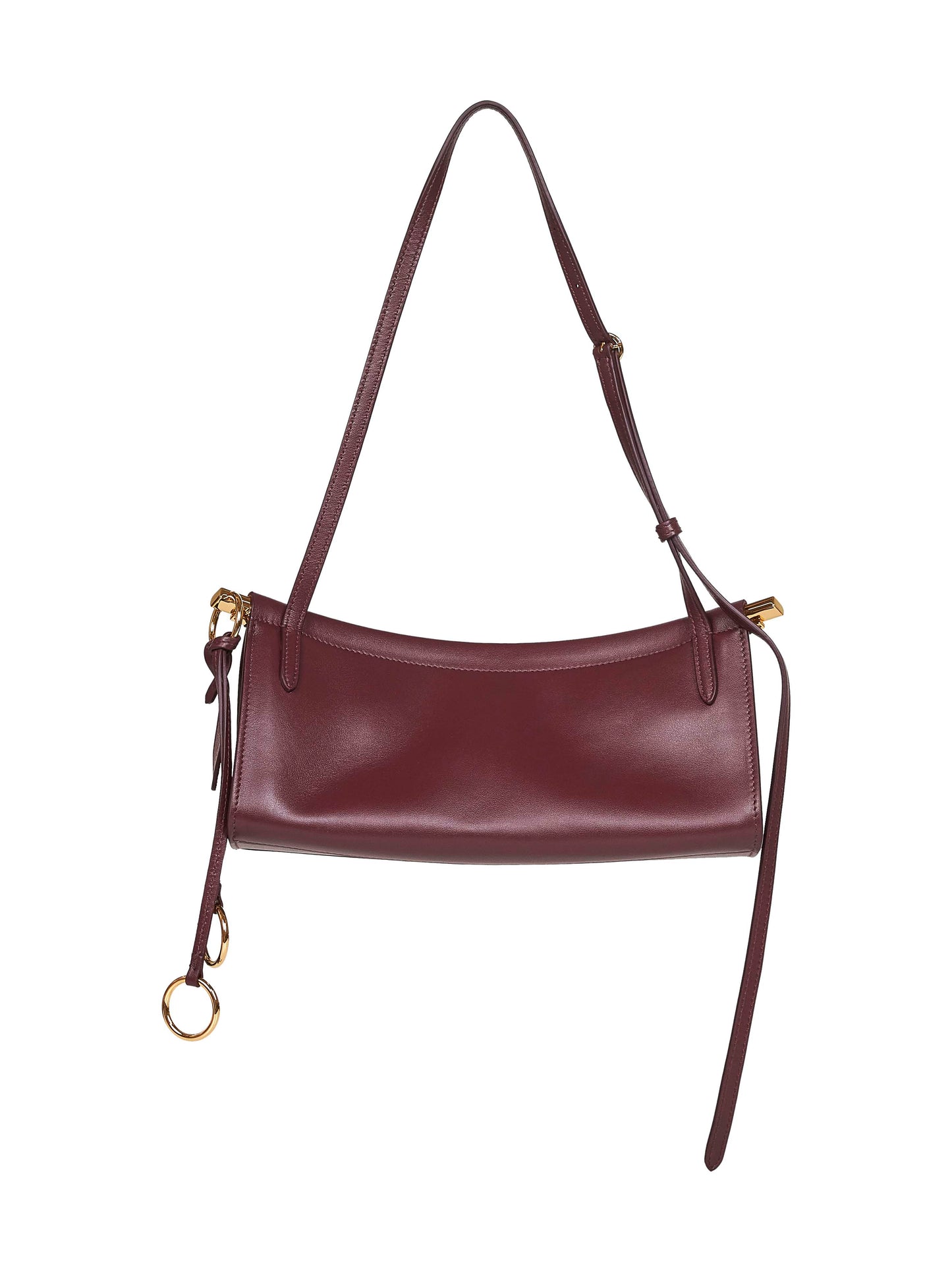 Rouge grenat Le Click East West small bag