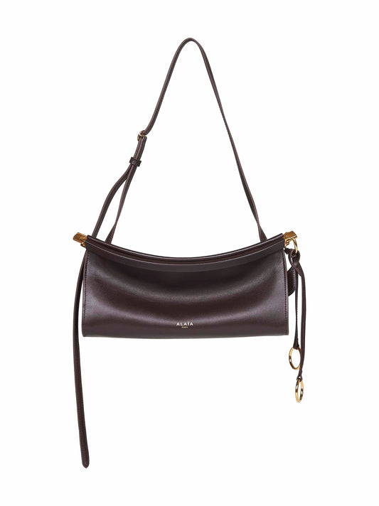 Marron fonce Le Click East West small bag