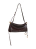 Marron fonce Le Click East West small bag