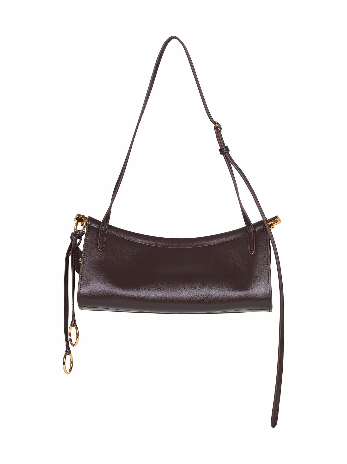 Marron fonce Le Click East West small bag