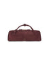 Alaìa Burgundy Le Teckel clutch bag