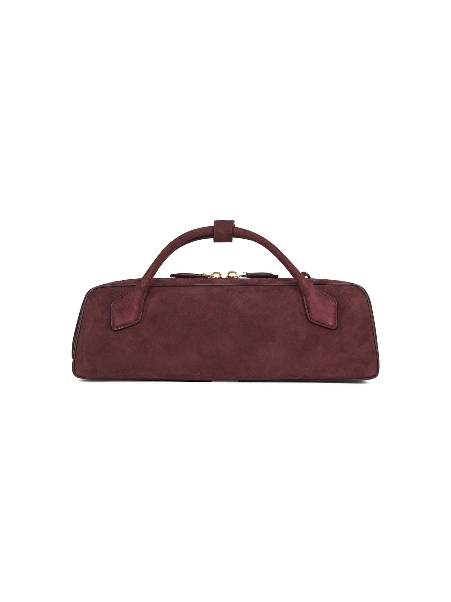 Alaìa Burgundy Le Teckel clutch bag