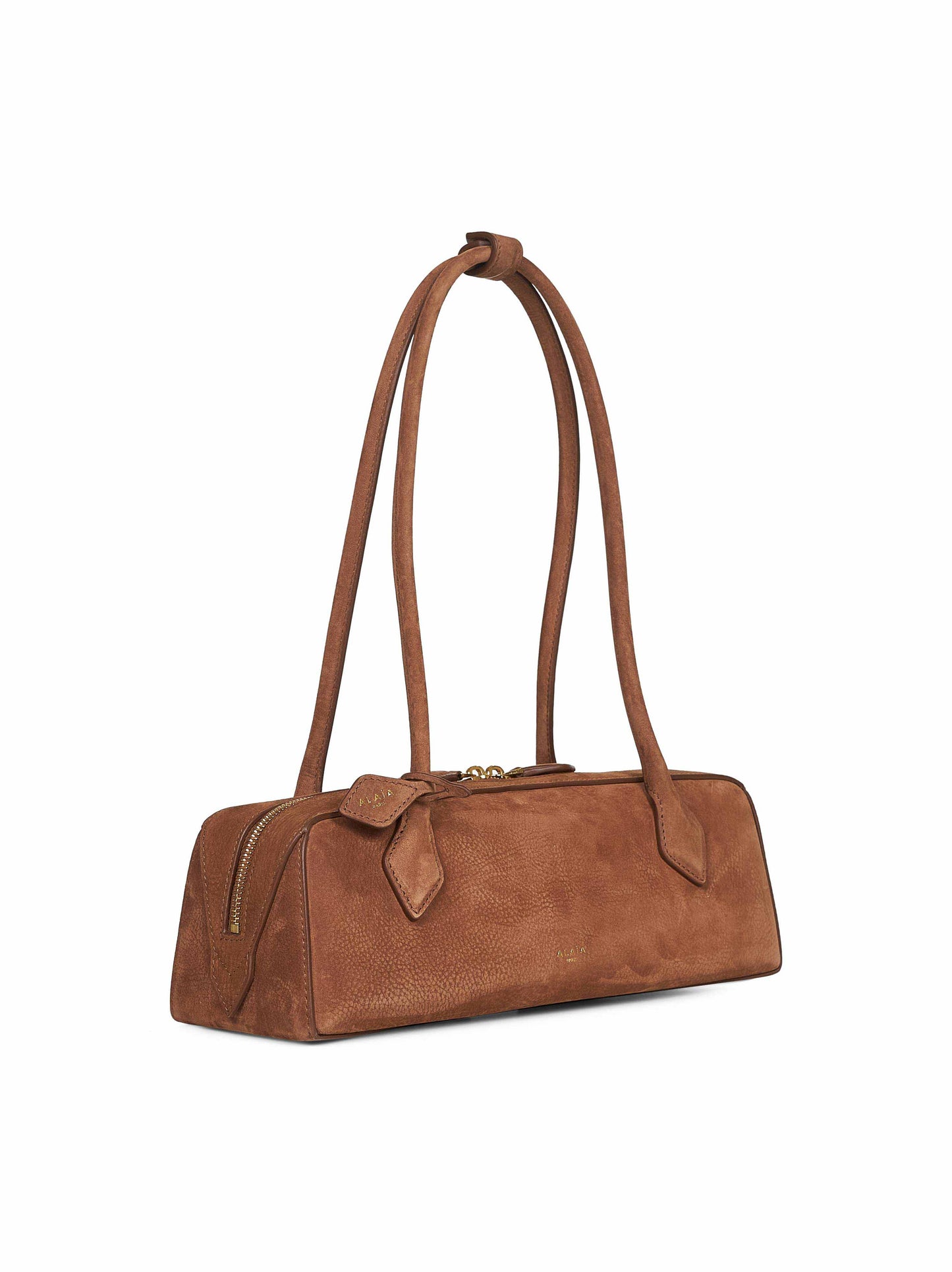 Brown Le Teckel medium shoulder bag