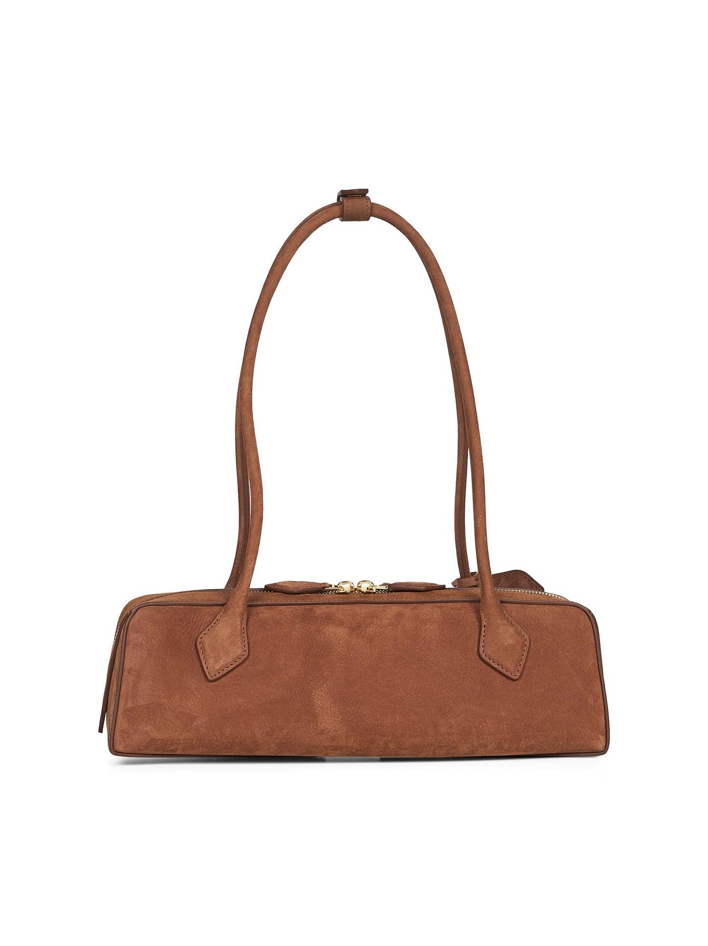 Brown Le Teckel medium shoulder bag