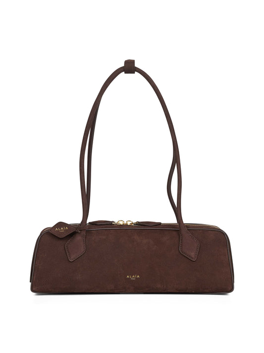 Brown Le Teckel medium shoulder bag
