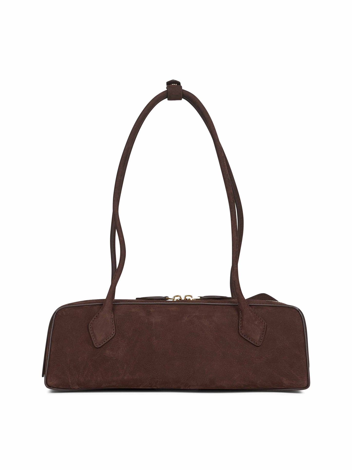 Brown Le Teckel medium shoulder bag