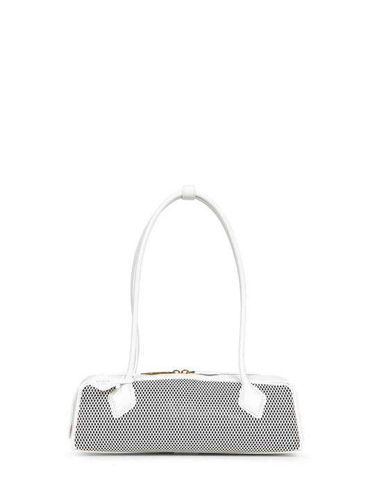 White Le Teckel medium shoulder bag<BR/>