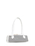 White Le Teckel medium shoulder bag<BR/>
