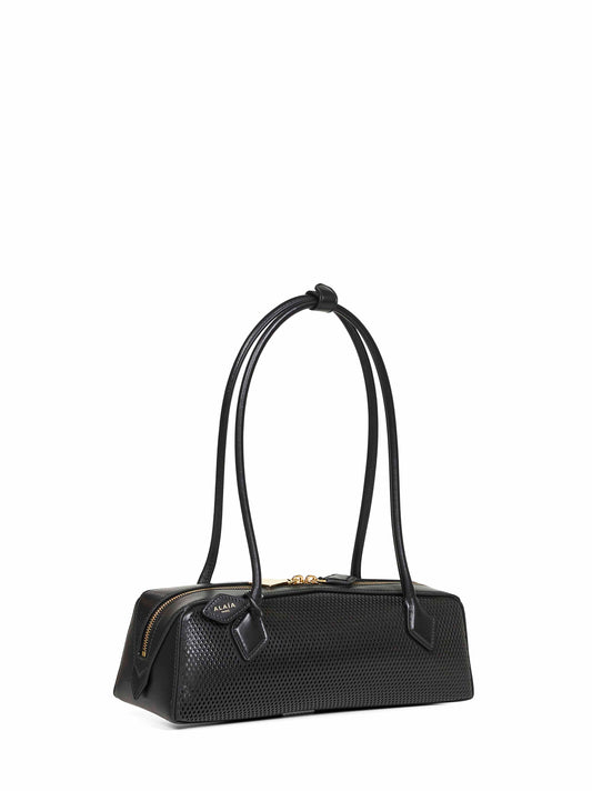 Black Le Teckel medium shoulder bag