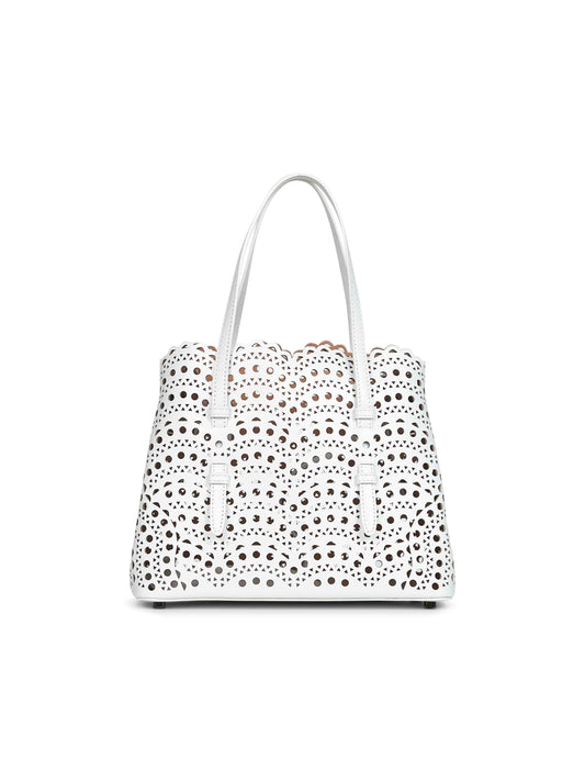 White Mina 25 handbag