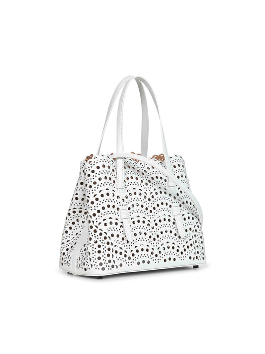 White Mina 25 handbag
