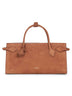 Brown Le Teckel East West tote bag