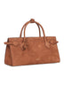 Brown Le Teckel East West tote bag