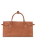 Brown Le Teckel East West tote bag
