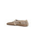 Grege fishnet ballet flats