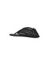 Black fishnet fabric thing sandals