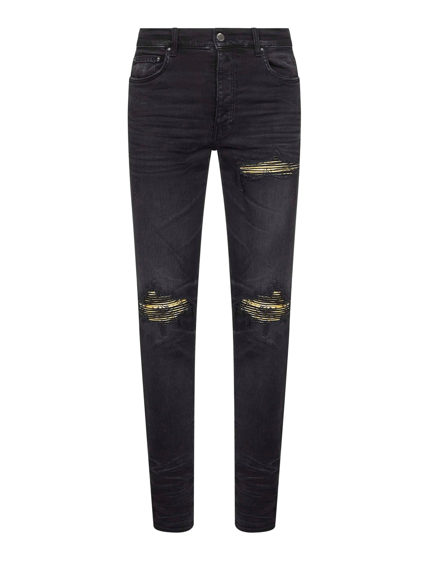 Black stretch denim MX1 International jeans