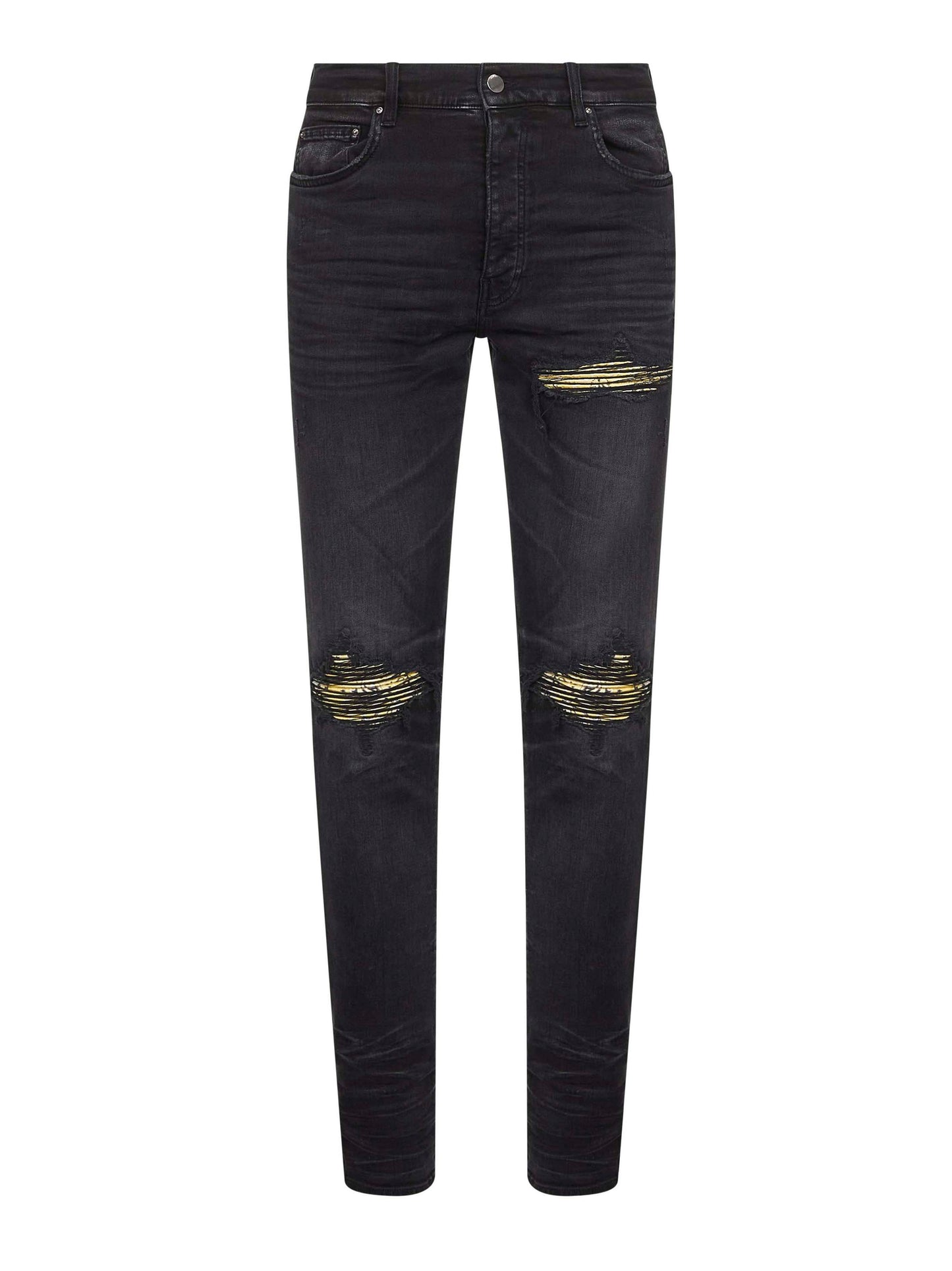 Black stretch denim MX1 International jeans