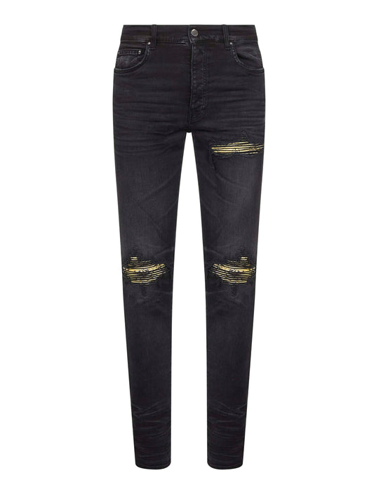 Black stretch denim MX1 International jeans