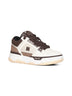 Brown MA-1 sneakers