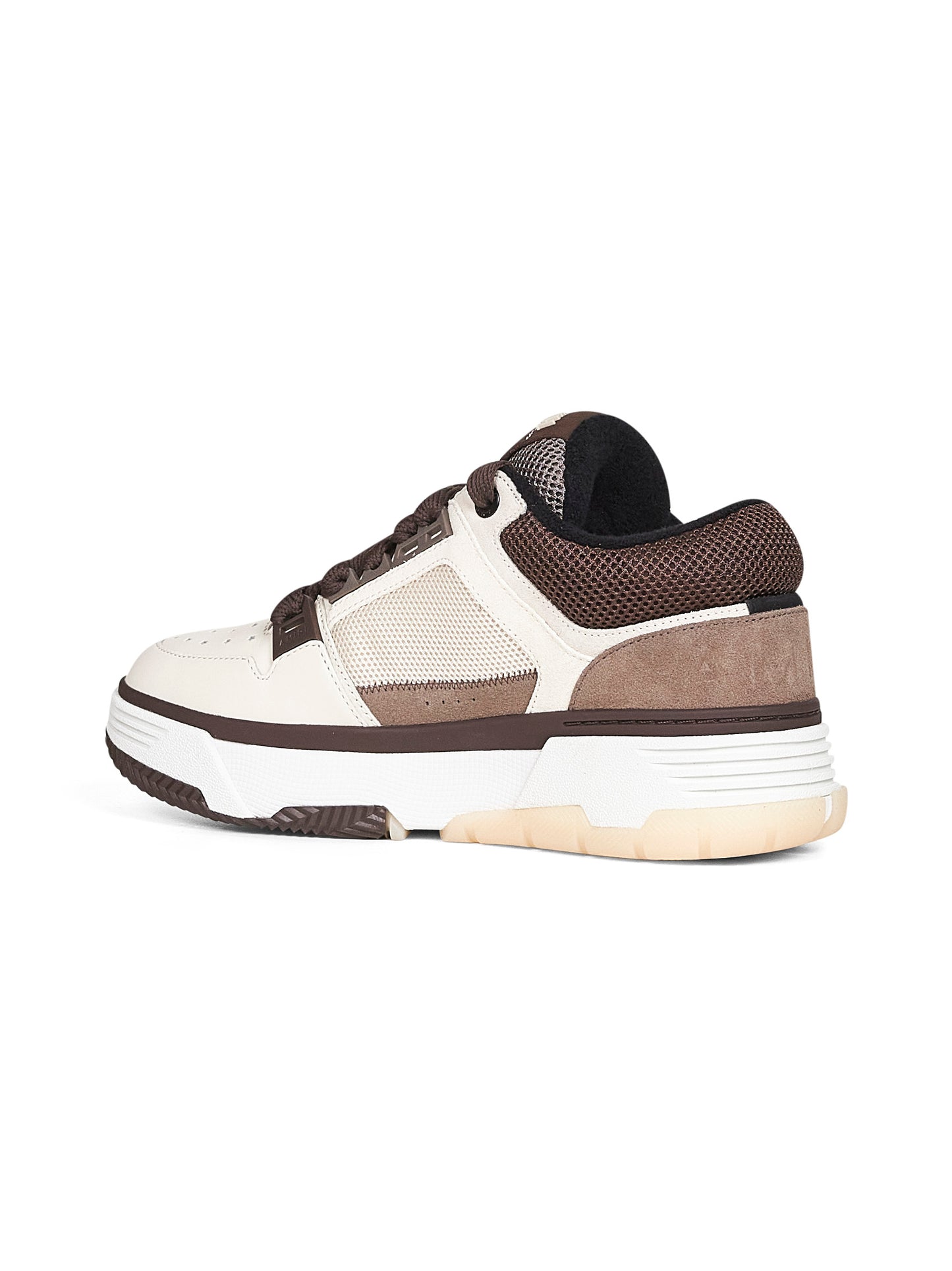 Brown MA-1 sneakers