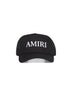 Black AMIRI Core Logo trucker hat
