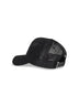 Black Bones Stacked trucker hat