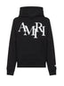 Black AMIRI Staggered Logo hoodie