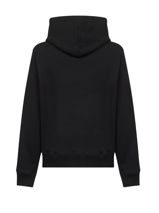 Black AMIRI Staggered Logo hoodie