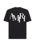 Black AMIRI Staggered Logo T-shirt