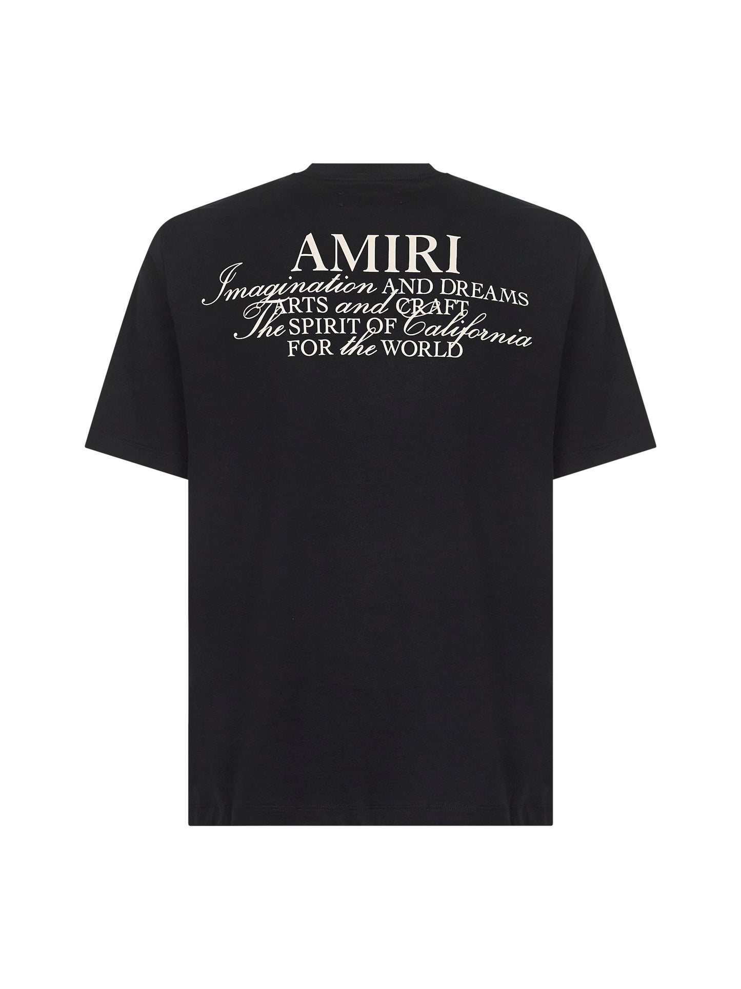 Black jersey AMIRI Spirit T-shirt