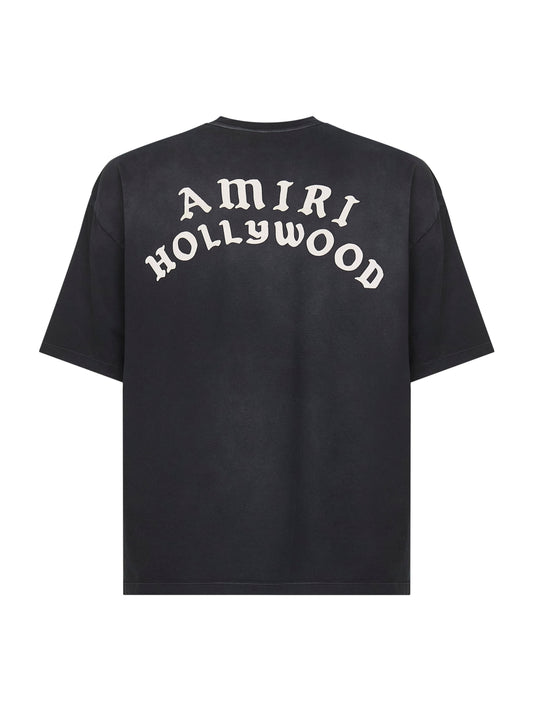 Black AMIRI Hollywood Oversized T-shirt