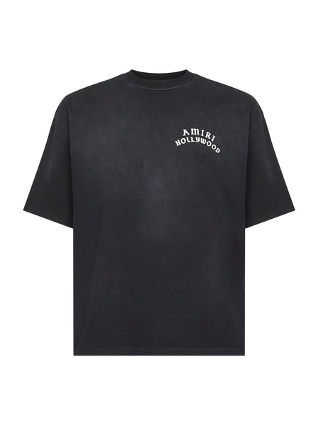 Black AMIRI Hollywood Oversized T-shirt – Daniello.com
