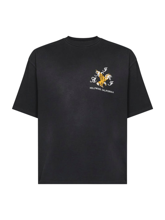 Black AMIRI Eagle Oversized T-shirt