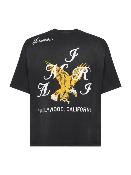 Black AMIRI Eagle Oversized T-shirt