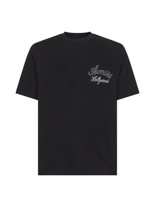Black jersey AMIRI Hollywood T-shirt