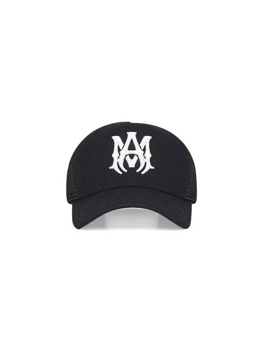 Black MA Logo trucker hat