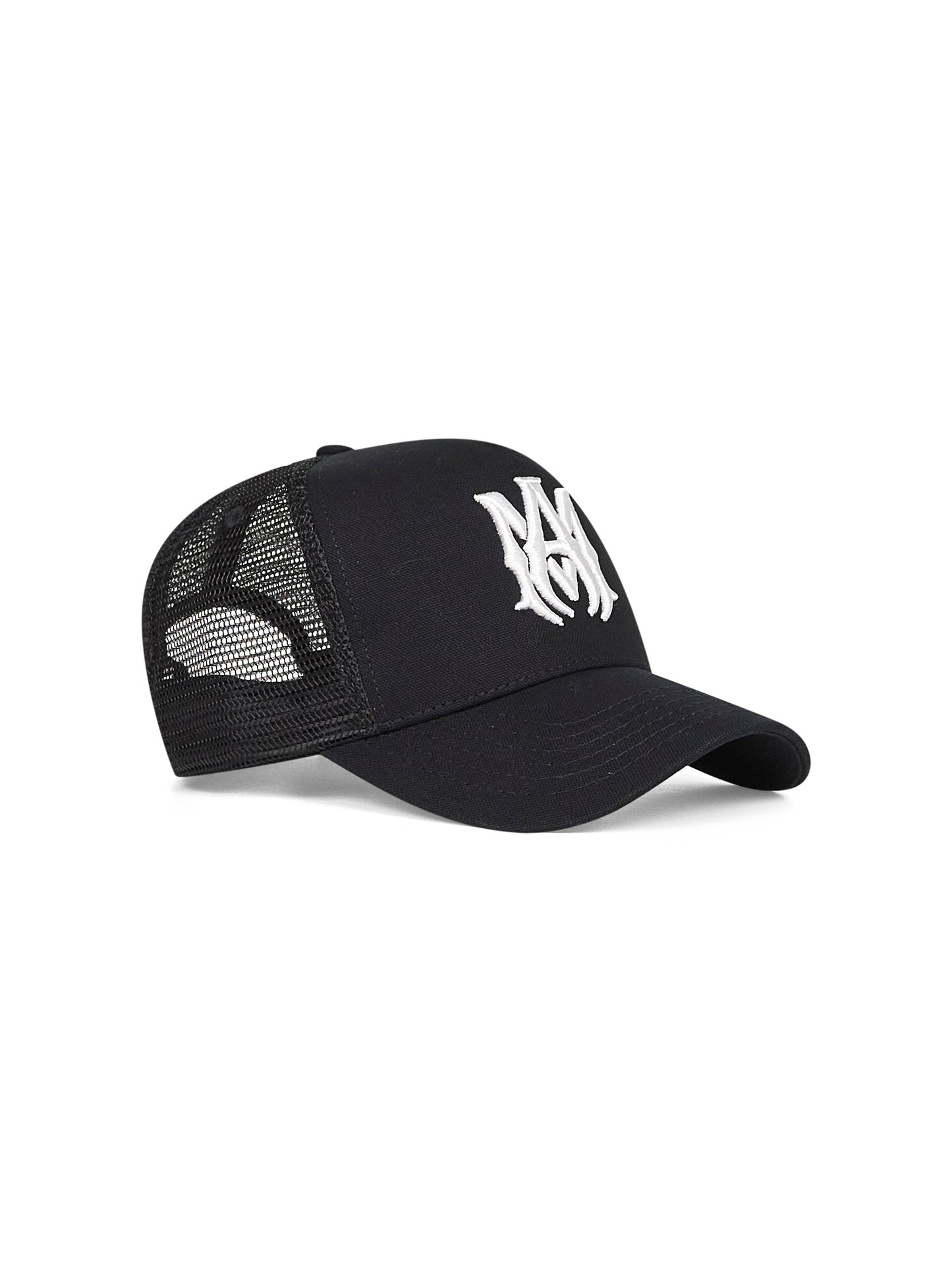 Black MA Logo trucker hat