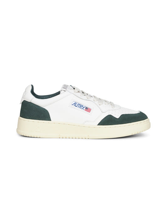 Sneakers Medalist Low in pelle di capra e suede <BR/>