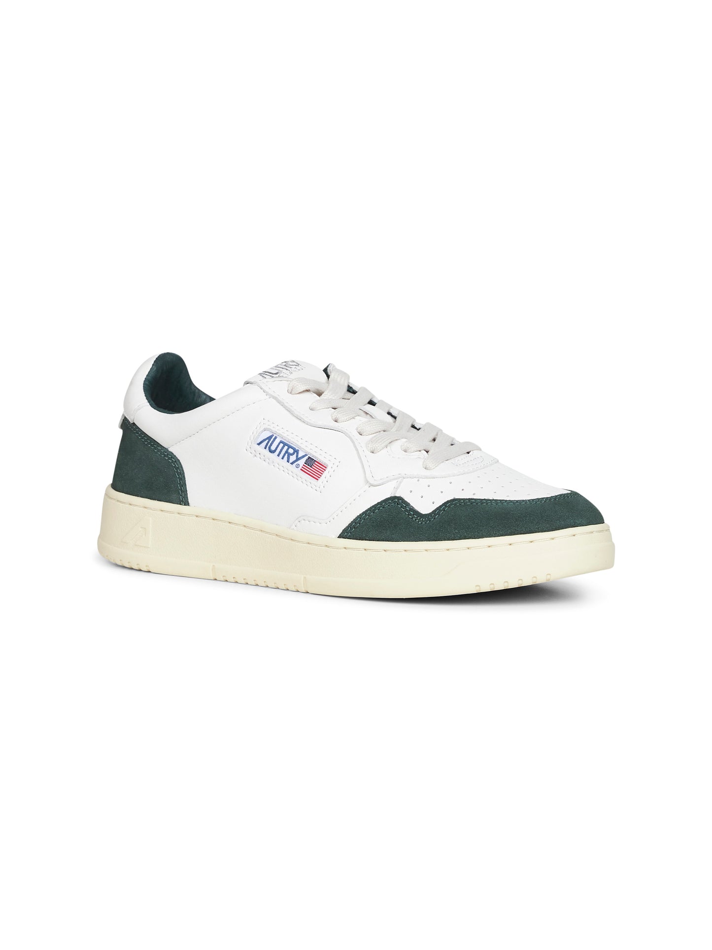 Sneakers Medalist Low in pelle di capra e suede <BR/>