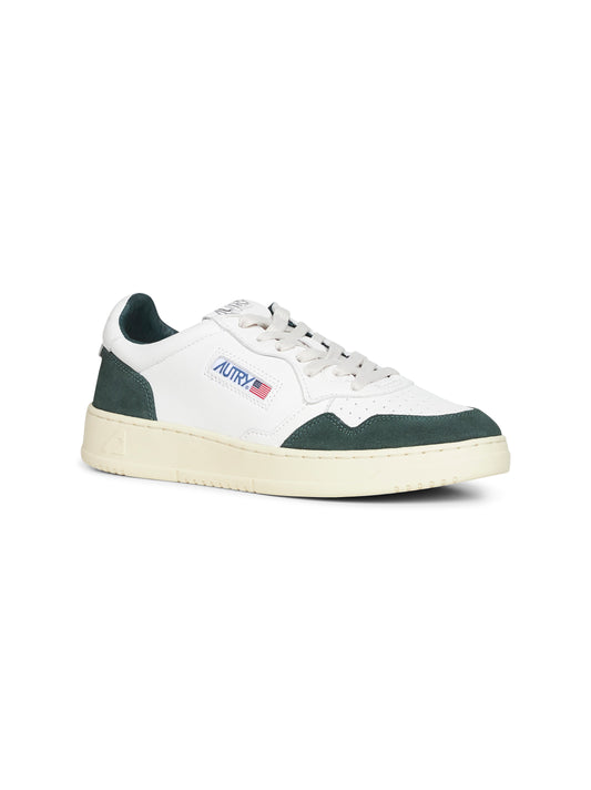 Sneakers Medalist Low in pelle di capra e suede <BR/>