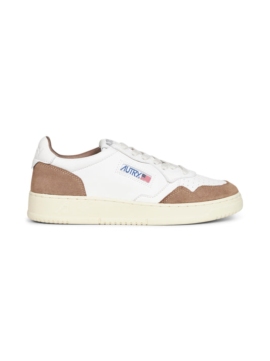 Sneakers Medalist Low in pelle di capra e suede