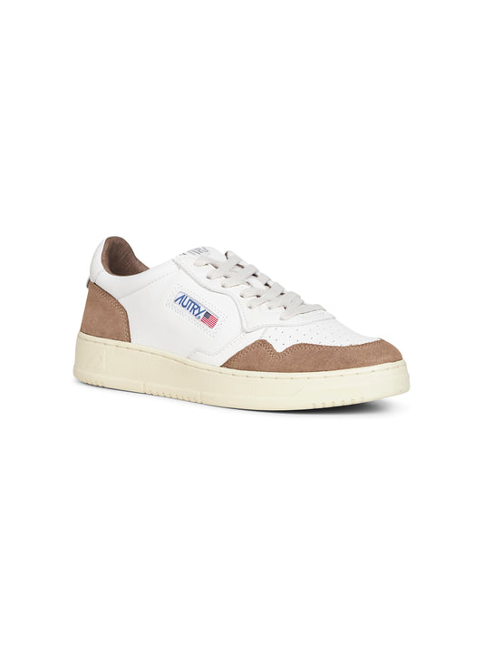 Sneakers Medalist Low in pelle di capra e suede